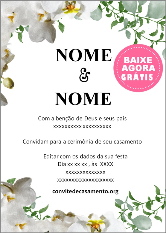 convite de casamento rústico para redes sociais